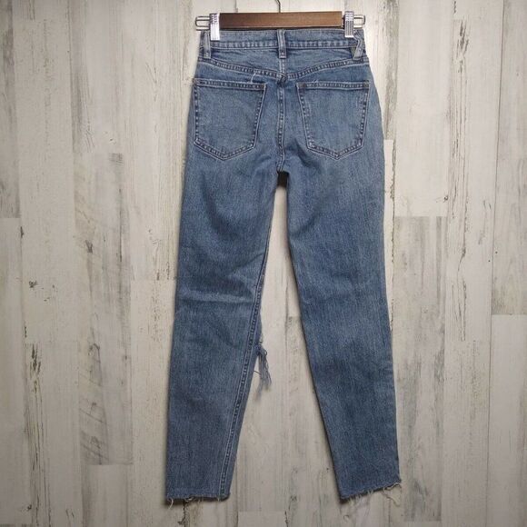 Pacsun Vintage Icon Jeans Size 22 Ripped Knees - Picture 5 of 5